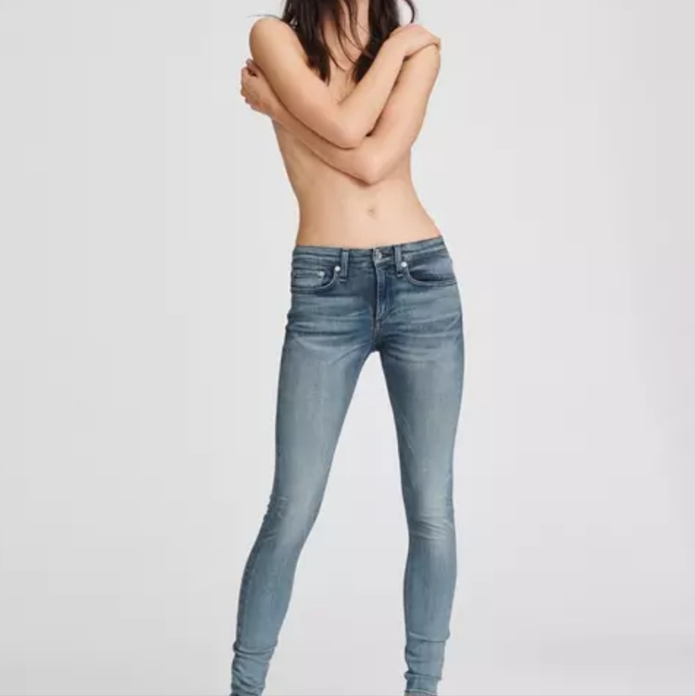 Rag & bone Cate Midrise Skinny Jeans